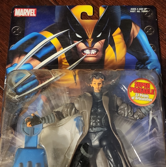 X-Men Marvel 2004 Gambit Action Figure - Picture 3 of 8